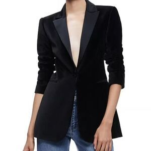 BABY MARY  Onyx black blazer